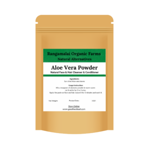 Aloe Vera Powder (100% Pure) - Natural cleanser and conditioner